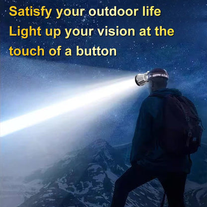 🔋 50% RABATT! ✨Superhelle, wiederaufladbare LED-Stirnlampe für den Außenbereich