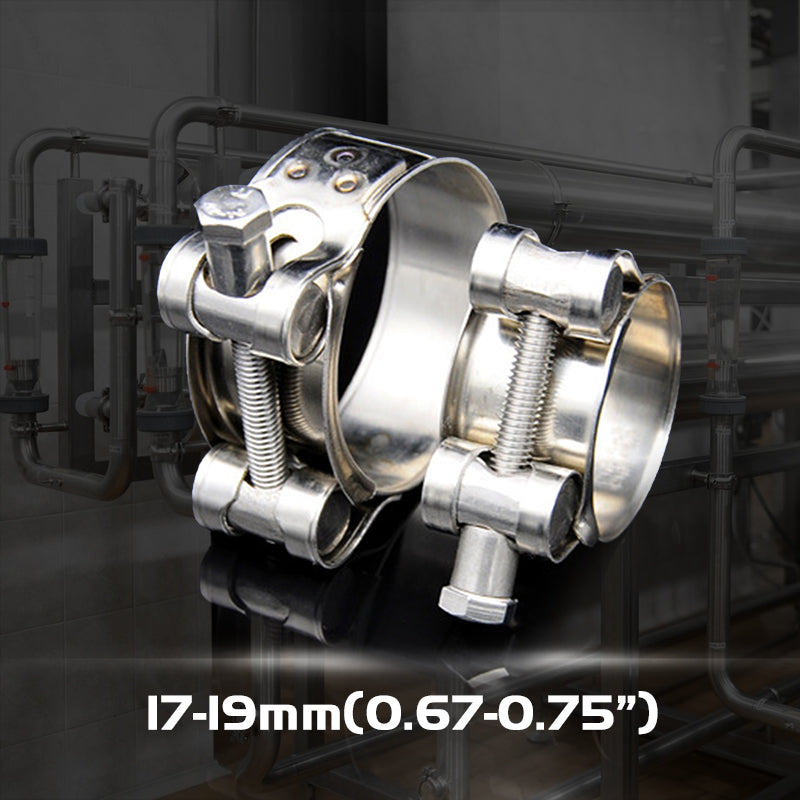 T-Bolt-Schlauchschellen aus Edelstahl