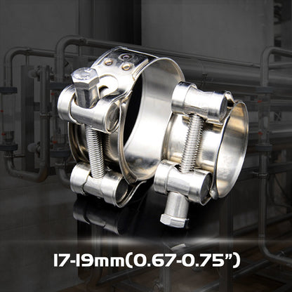 T-Bolt-Schlauchschellen aus Edelstahl