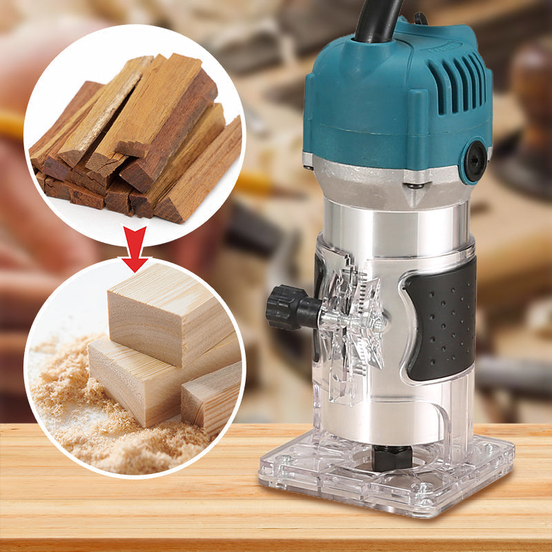 Elektrische Oberfräse & Nutfräse – Holzfräse zum Nuten, Kantenfräsen & Bohren