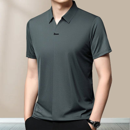 🎁Hot Sale 49% OFF⏳Men's Casual Revers Atmungsaktiv Knitterfrei T-shirt