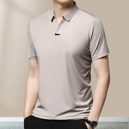 🎁Hot Sale 49% OFF⏳Men's Casual Revers Atmungsaktiv Knitterfrei T-shirt