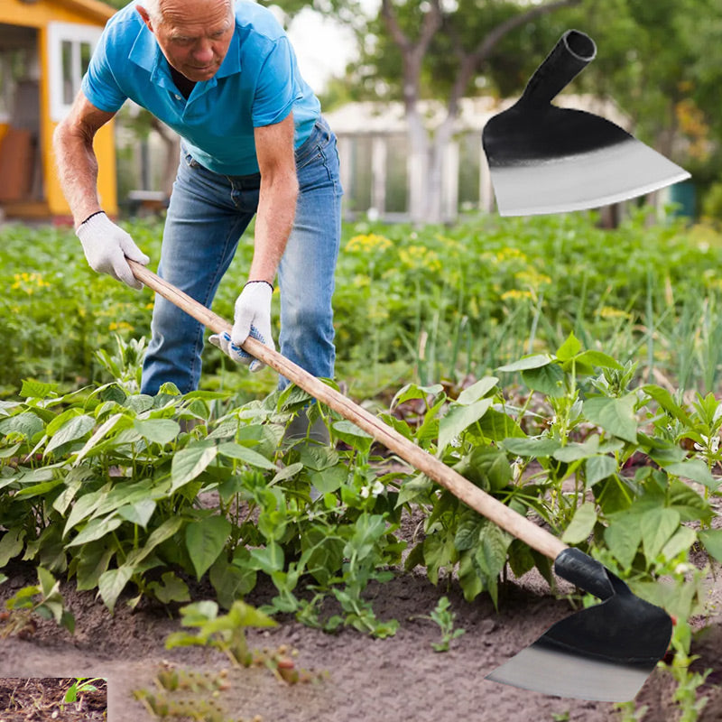 Heavy-Duty Stahl Landwirtschaft Gartenarbeit Unkrautjäten Hacke Kopf