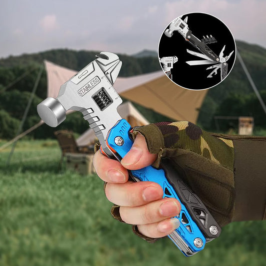 Vielseitiges Hammer-Multitool Camping-Zubehör