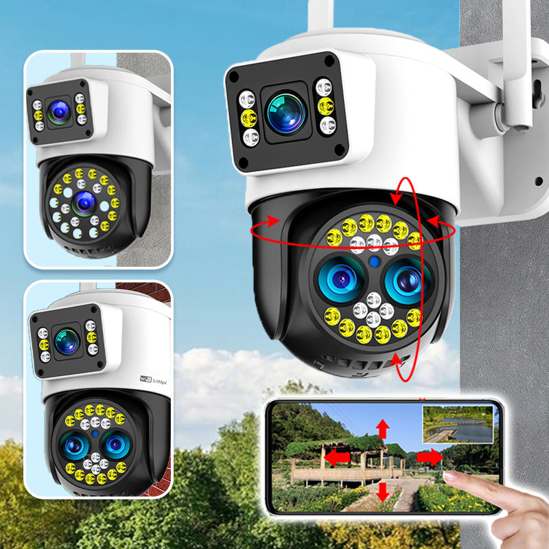 Dual Screen Night Vision HD Surveillance Camera – comejune