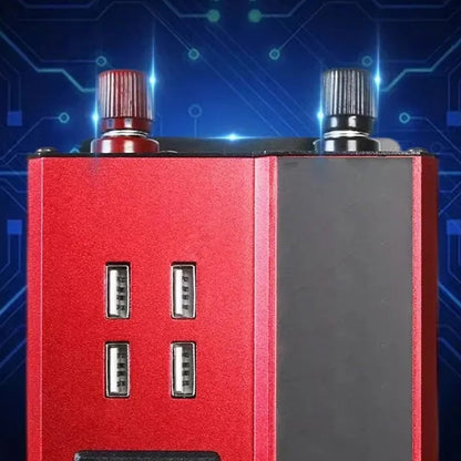 Tragbarer 2000W Wechselrichter Auto-Ladegerät Adapter DC zu AC