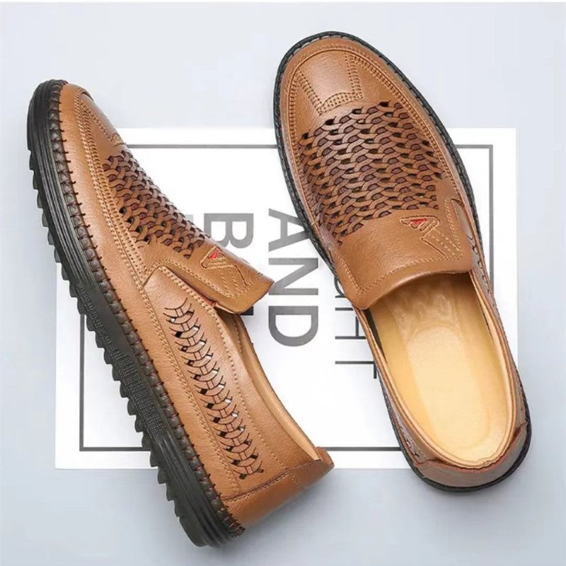 Herren Casual Sommer atmungsaktiv weiche Sohle Loafers