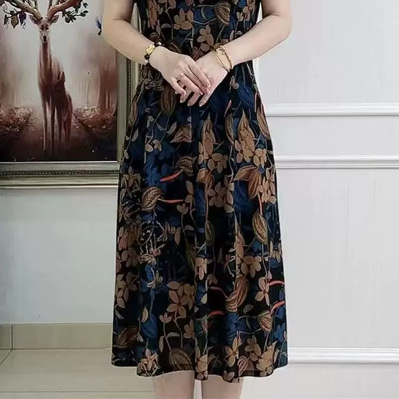 Anmutiges Kleid mit Blumenmuster für Frauen