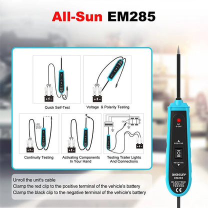 🔧 Kfz-Stromkreistester – Schnelle & präzise elektrische Fehlerdiagnose 🚗