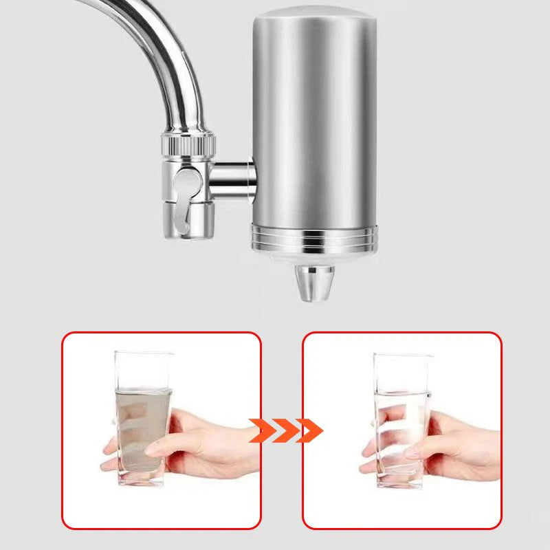 🚰 50% RABATT! 💧 Upgrade-Wasserhahnfilter – Direktes Trinkwasser, 5-stufige Filterung & einfache Installation ⚡