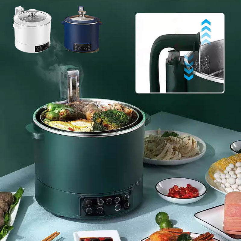 3L Smart Lifting Electric Hot Pot mit Dämpfkorb