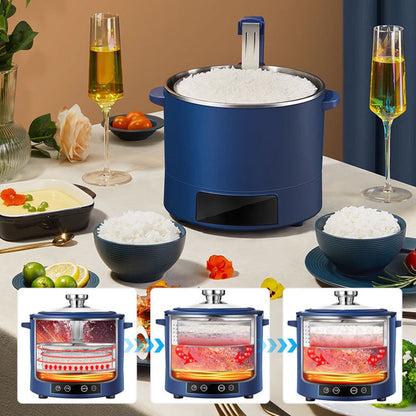 3L Smart Lifting Electric Hot Pot mit Dämpfkorb