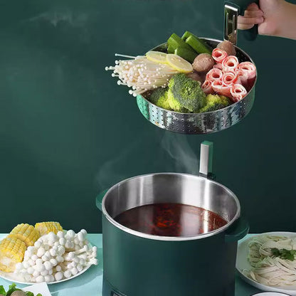 3L Smart Lifting Electric Hot Pot mit Dämpfkorb