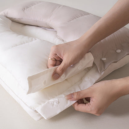 🛏️ 50 % RABATT! 💆 Zweilagiges Nackenkissen – höhenverstellbar & sanfte Stützkraft ✨