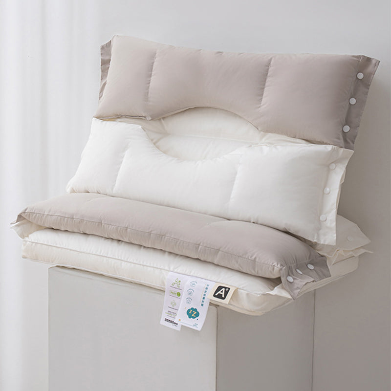 🛏️ 50 % RABATT! 💆 Zweilagiges Nackenkissen – höhenverstellbar & sanfte Stützkraft ✨