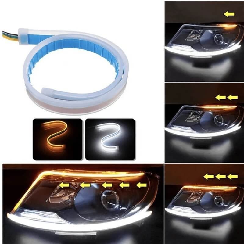 🚗 50% RABATT! 💡 Flexible LED-Fahrzeug-Blinkleuchte mit Fließeffekt