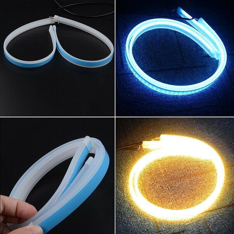 🚗 50% RABATT! 💡 Flexible LED-Fahrzeug-Blinkleuchte mit Fließeffekt