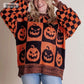 🥳Befristetes Angebot 49% RABATT🎃Halloween Karo-Pullover