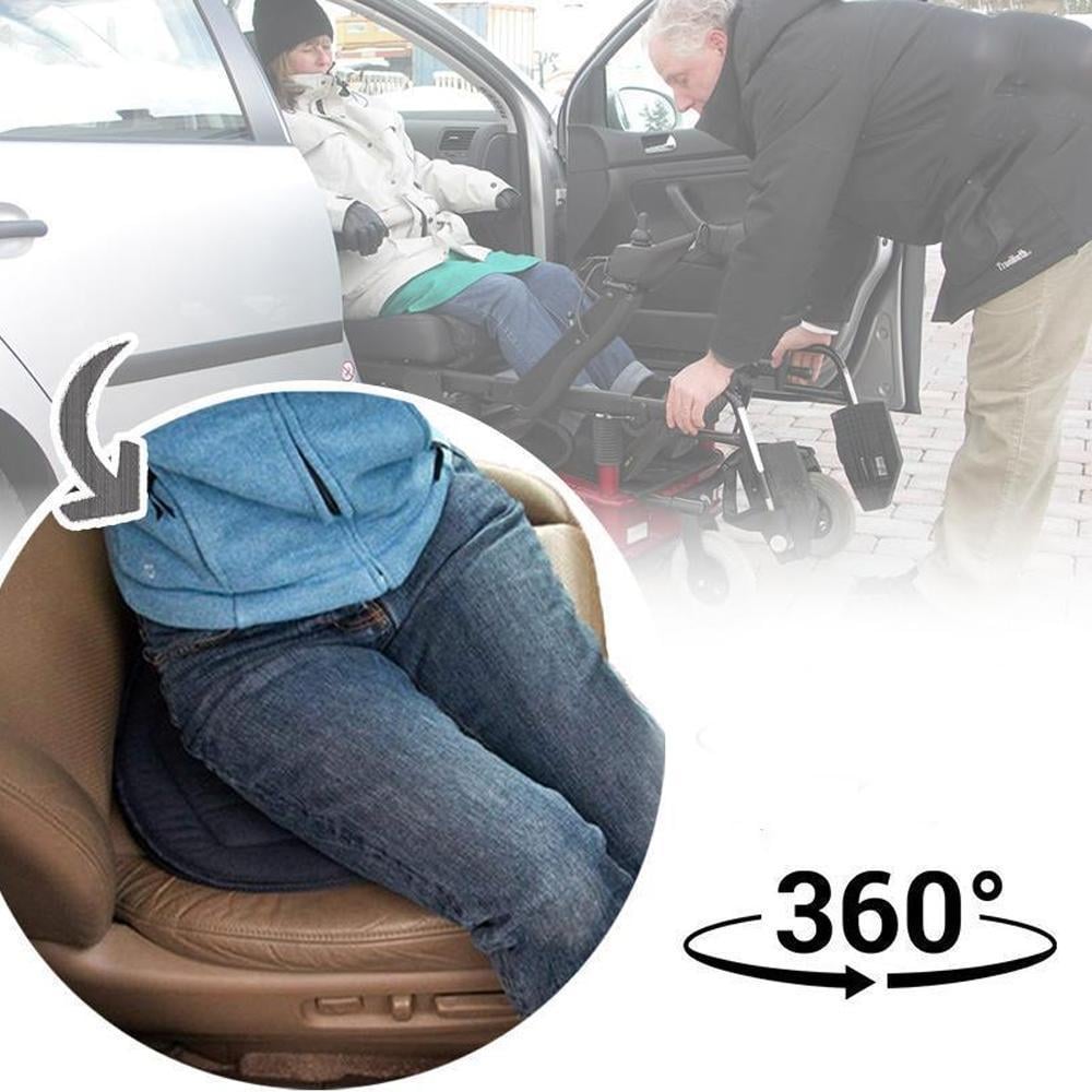 360° drehbares Sitzkissen——Geeignet für Autositzkissen, tragbare Drehsitzkissen für ältere Menschen und weiche Sitzkissen für werdende Mütter