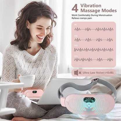 💖 NUR FÜR BEGRENZTE ZEIT – 50 % RABATT! ⚡ Kabelloser Menstruationsschmerz-Massager – Wärme, Vibration, diskret ✨