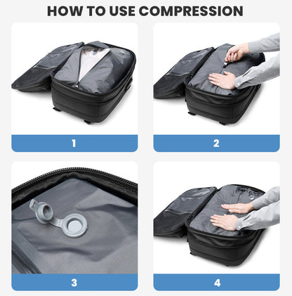 🔥Heißer Verkauf🔥Multifunktionaler, erweiterbarer Reiserucksack mit großer Kapazität