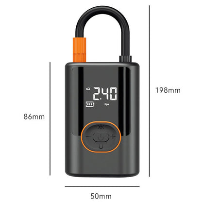 Multifunktionaler tragbarer Autoreifenfüller mit Licht