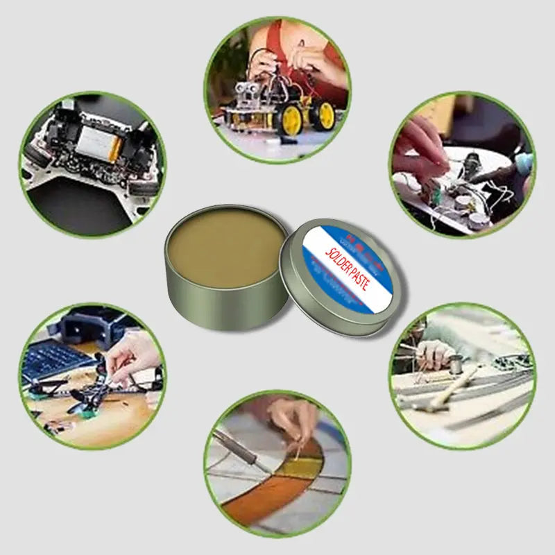 Bleifreies Hochreines Flussmittel (100g) – Rückstandsfrei, Schnelles Löten für Elektronik & Handyreparaturen | 60-Tage-Garantie