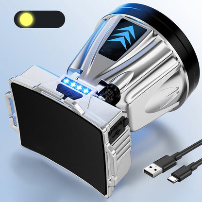 🔥Heißer Verkauf 50% RABATT💥Superhelle wiederaufladbare Hochleistungs-Stirnlampe