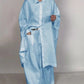 🍂Herbst-Specials🍂 Hemd und weite Hose, 2-teiliges Set