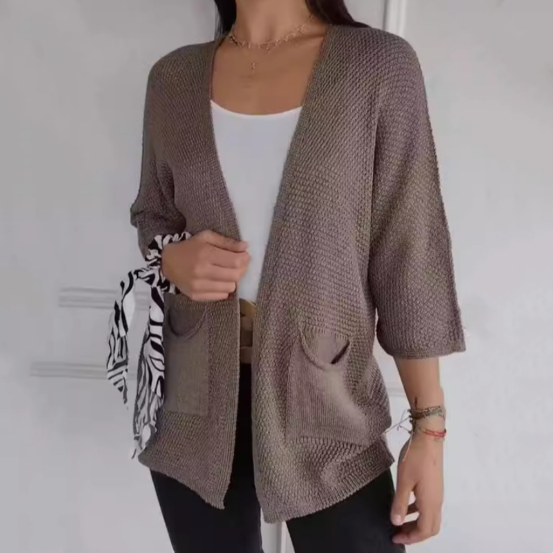 🍂Herbst-Specials🍂Women's Casual Knitted Open Front Coat