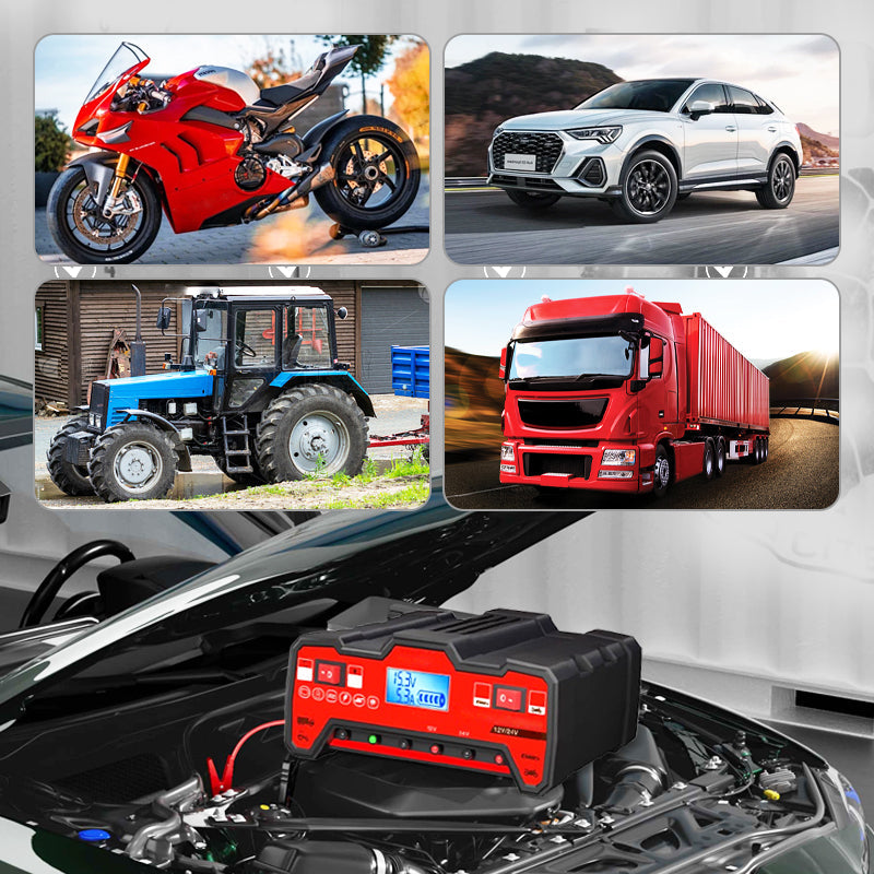 Intelligentes Pulsladegerät für Kraftfahrzeuge – Reparatur-Ladegerät