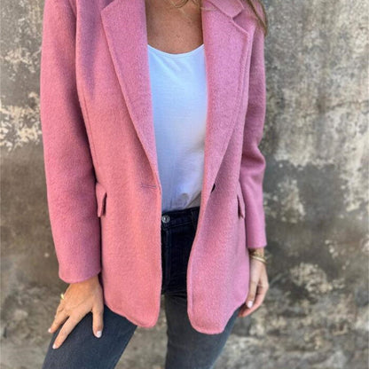 🍂Herbst-Specials🍂Modische Lässige Damen-Reversknopfjacke