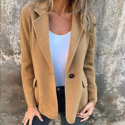 🍂Herbst-Specials🍂Modische Lässige Damen-Reversknopfjacke