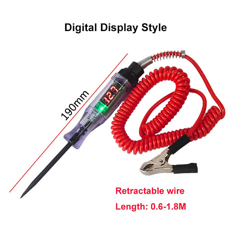 🔥 Heißer Verkauf 50% Off🔥 Hochbelastbarer digitaler LED-Schaltkreistester 5-90V