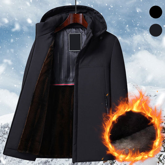 ❄️Winter Specials❄️Dicker Thermo-Parka mit Kapuze für Herren