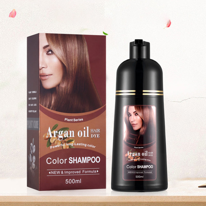 🔥 50% RABATT! 🔥 🎨 2-in-1 Haarfärbe-Shampoo – Einfach, Langanhaltend & Nährend! ✨