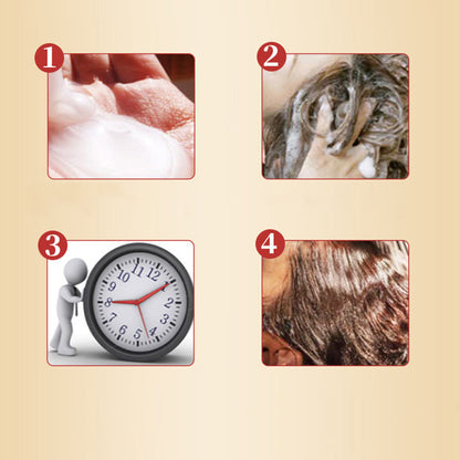 🔥 50% RABATT! 🔥 🎨 2-in-1 Haarfärbe-Shampoo – Einfach, Langanhaltend & Nährend! ✨