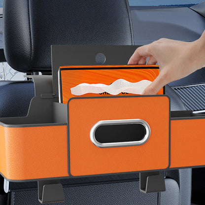 🚗Multifunktionales Auto-Rücksitz-Staufach – Praktisch, ordentlich & griffbereit 🧃📱