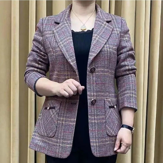 ❄️Winter-Specials❄️Lässiger langärmeliger Blazer für Damen