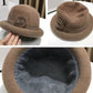 ❄️Winter Specials❄️ Dick gestrickter Hut mit gekräuselter Krempe