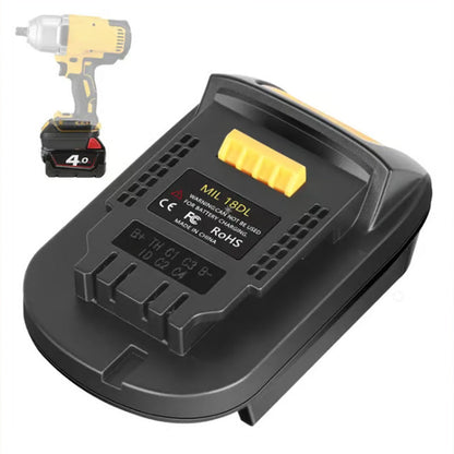 Lithium-Akku-Adapter für 18V-Akkugeräte