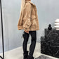 ❄️Winter-Specials❄️ Women's Thick Revers Doppeltasche Jacke