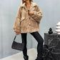 ❄️Winter-Specials❄️ Women's Thick Revers Doppeltasche Jacke