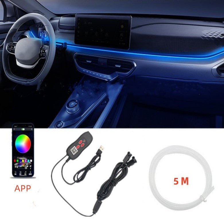 Atmosphäre Neonstreifenlicht für Innenauto -Panel