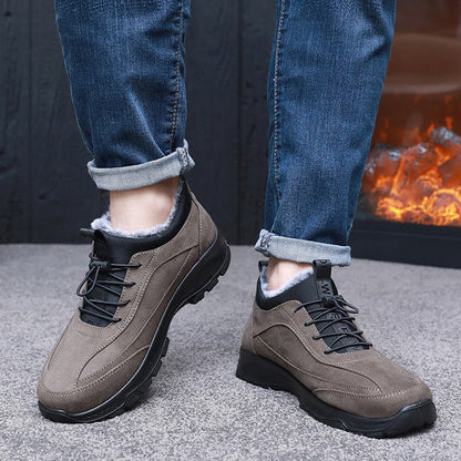 ❄️Winter Specials❄️ Herren Plüsch gefütterte warme Turnschuhe