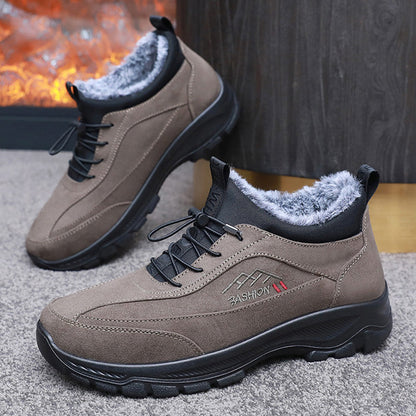 ❄️Winter Specials❄️ Herren Plüsch gefütterte warme Turnschuhe