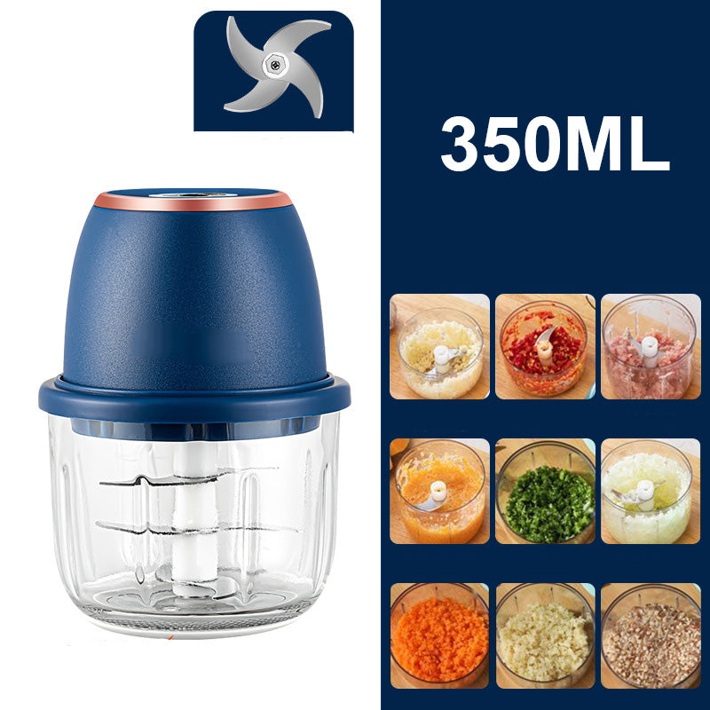 🔥50% RABATT🔥Kabelloser multifunktionaler elektrischer Mini-Knoblauch-Zerkleinerer