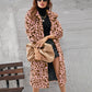 ❄️Winter Angebote❄️ Warmer Damen Leopard Print Kunstpelz Mantel