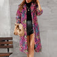 ❄️Winter Angebote❄️ Warmer Damen Leopard Print Kunstpelz Mantel