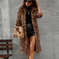 ❄️Winter Angebote❄️ Warmer Damen Leopard Print Kunstpelz Mantel